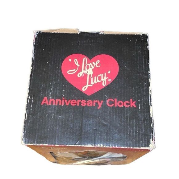 NWT New in Box I Love Lucy Anniversary Vtg Collectible Decorative Standing Clock - Picture 4 of 6